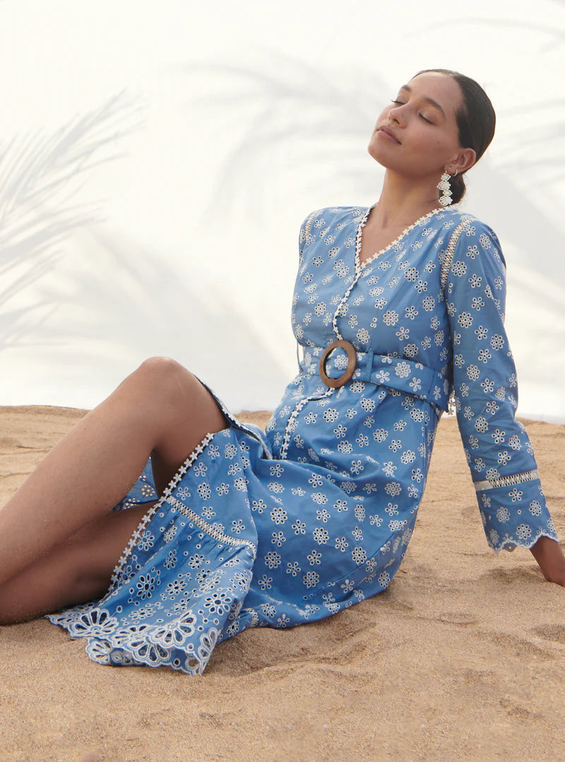 Cotton Lillian Denim Dress