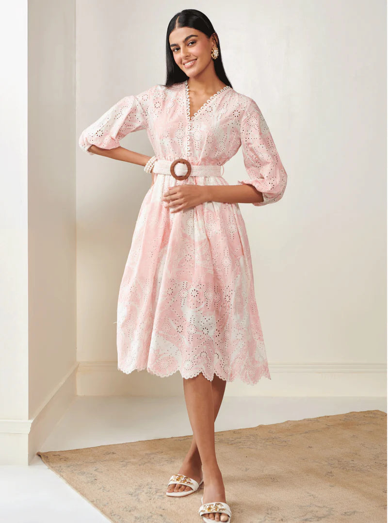 Cotton Nero Pink Dress